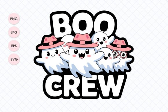 BOO CREW Graphics for T-Shirt Designs & Local Branding