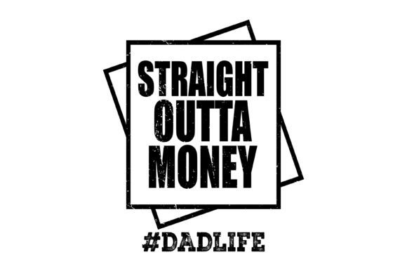 Fathers Day T Shirt Design. Dad Life Art: Graphics for Crafts