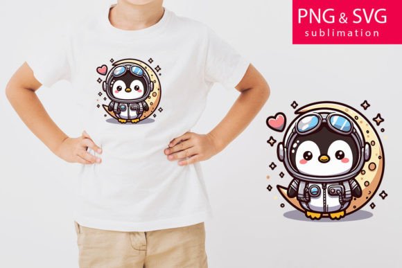 Penguin Graphics for T-Shirt Designs