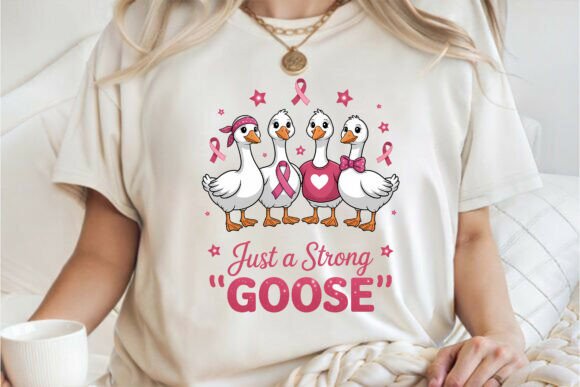 Silly Goose Crew Pink October Clipart
